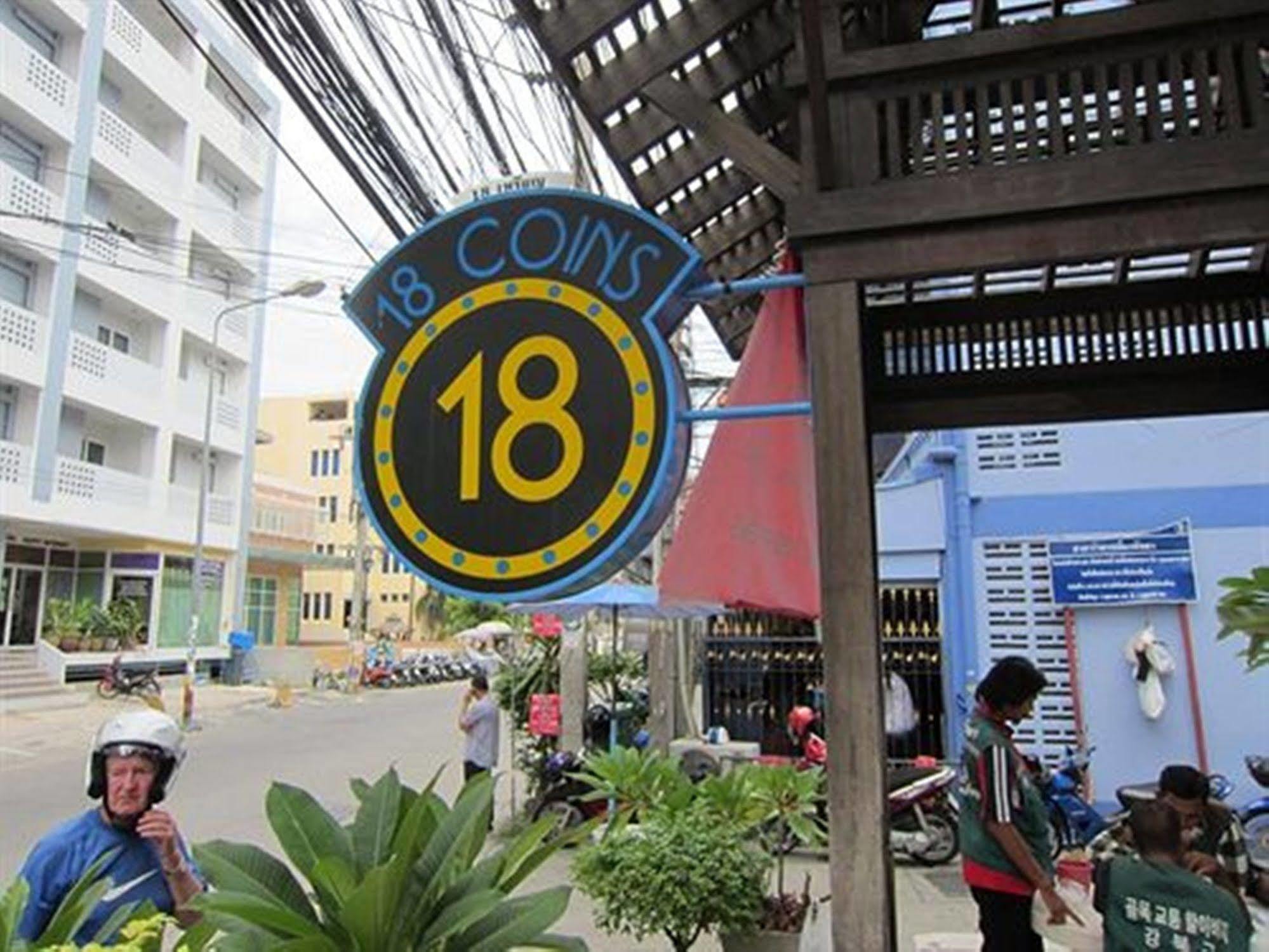 18 Coins Budget Hotel Pattaya Bagian luar foto